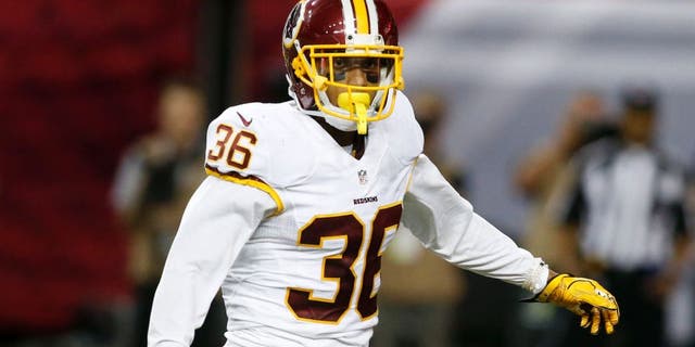 Aug 11, 2016; Atlanta, GA, USA; Washington Redskins defensive back Su'a Cravens (36) in action against the Atlanta Falcons in the third quarter at the Georgia Dome. The Falcons defeated the Redskins 23-17. Mandatory Credit: Brett Davis-USA TODAY Sports