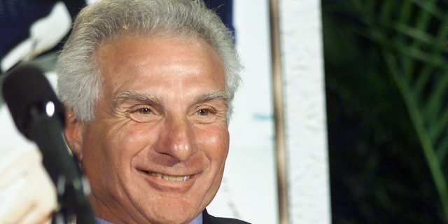 Jan. 27, 2001: Former New England Patriots and Miami Dolphins linebacker Nick Buoniconti is pictured after learning that he had been elected to the Pro Football Hall of Fame.