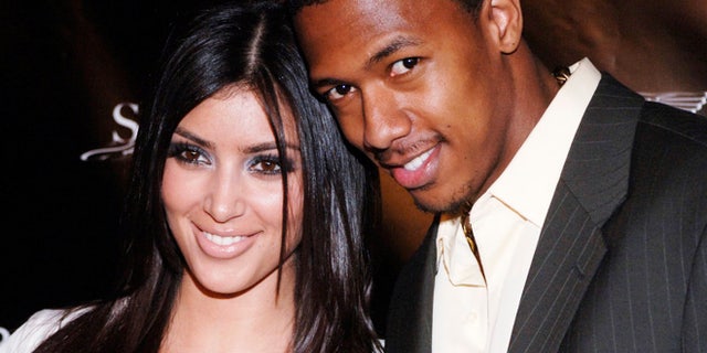 Nick Cannon and Kim Kardashian in 2006.