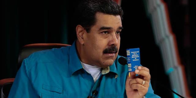 President of Venezuela Nicolas Maduro.