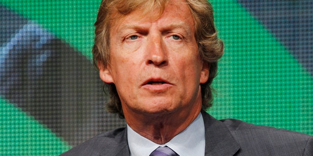 Producer Nigel Lythgoe speaks during a panel discussion about the Ovation cable channel series "A Chance to Dance" featuring dancers Michael Nunn and William Trevitt at the cable portion of the Television Critics Association Summer press tour in Beverly Hills, California August 1, 2012.