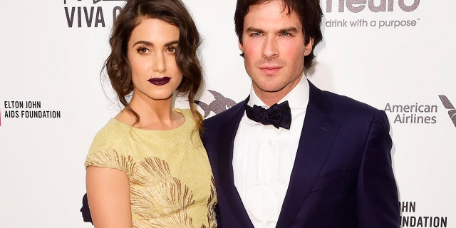 Ian Somerhalder and his wife Nikki Reed.