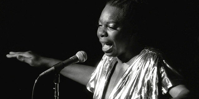 In this June 27, 1985, file photo, Nina Simone performs at Avery Fisher Hall in New York. Simone will be inducted into the Rock and Roll Hall of Fame on April 14, 2018 in Cleveland, Ohio. The jazzy and soulful Simone, who died in 2003, was an activist in the Civil Rights Movement and influenced the likes of Alicia Keys and Aretha Franklin.