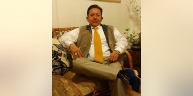 Photo released on Julio Nivelo, who New York City police said is the alleged thief of the 83-pound buck of gold flakes.