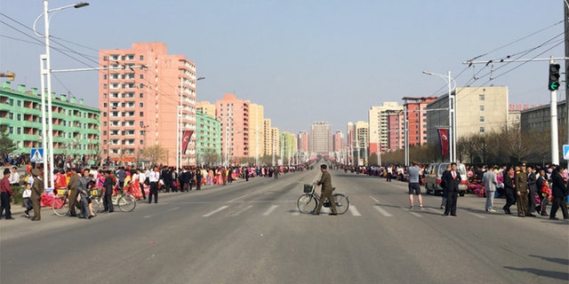 North Korea: Day of the Sun parade