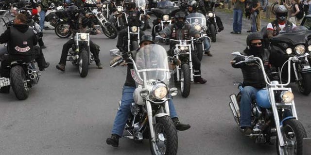 The No Surrender motorcycle club.