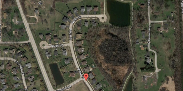 Location of the pond in Port Barrington