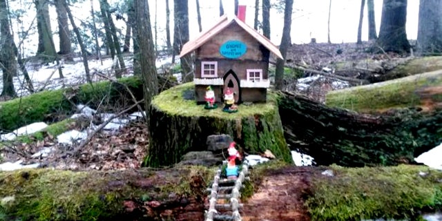 The mini houses in Little Buffalo State Park need to be removed by Feb. 29.