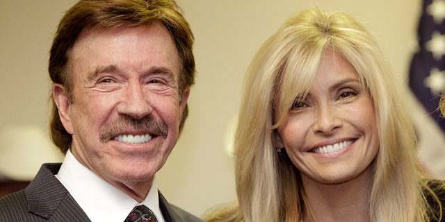 Chuck and Gena Norris in a 2010 file photo. Gadolinium is a metal found in so-called contrast agents used in many MRIs.