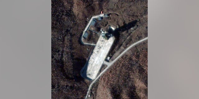 Sohae Launch Facility, North Korea, Nov. 26, 2012: This satellite image of the Sohae Launch Facility on Nov. 26, 2012 shows a marked increase in activity at North Korea's Sohae (West Sea) Satellite Launch Station. This activity is consistent wi