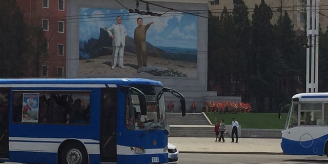 Pyongyang, North Korea.
