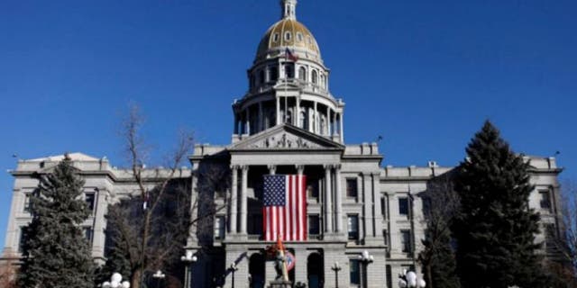 The Colorado State Capitol in Denver.
