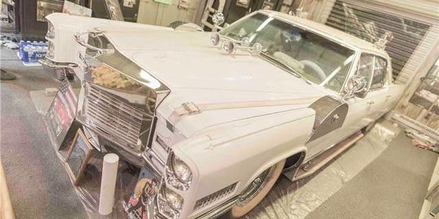 Both cars are custom-built and "one of a kind," the listing asserts.