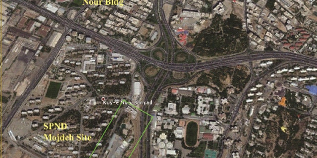Nour Bldg and Mojdeh Site of SPND, considered headquarters for nuclear development
