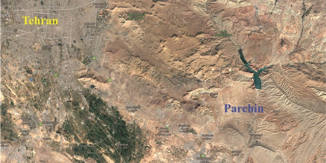 Parchin Military Complex at South East Tehran