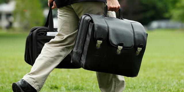 The nuclear football, an attractive target for hackers.