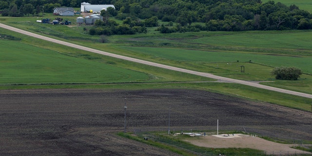 June 24, 2014: ICBM launch site located among fields and farms in the countryside outside Minot, N.D.