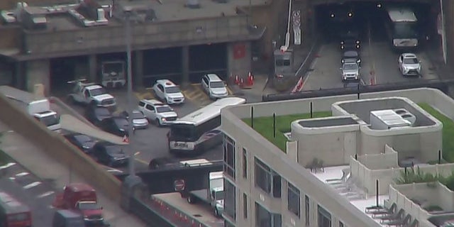 The New York City Fire Department confirmed to Fox News that at least 31 people were injured after two buses collided near the entrance of the Lincoln Tunnel in Manhattan.