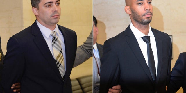 A teenager claimed two NYPD detectives raped her while she was under arrest.