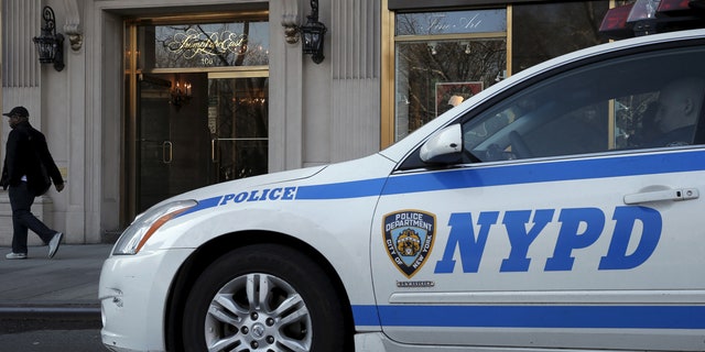 A New York City Police (NYPD) car as seen on March 18, 2016.