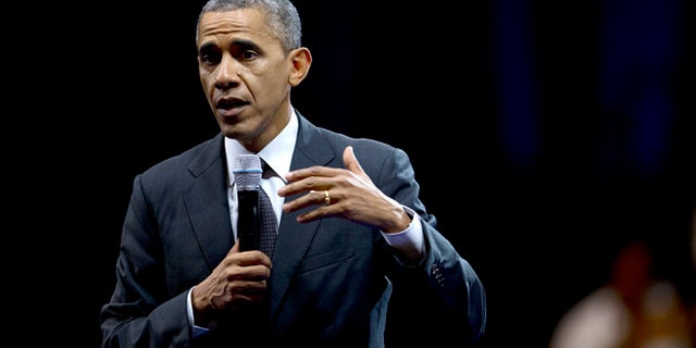 July 28, 2014: President Obama speaks to participants of the Presidential Summit for the Washington Fellowship for Young African Leaders in Washington.