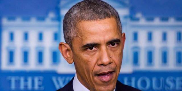 Nov. 24, 2014: President Barack Obama speaks to the media in the briefing room of the White House