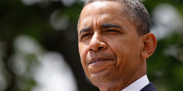 President Obama speaks in the Rose Garden of the White House in Washington, Tuesday, May 3, 2011, before awarding the 2011 National Teacher of the Year to Michelle Shearer from Urbana High School in Ijamsville, Md. (AP)