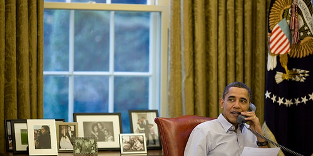 President Obama Calls Troops