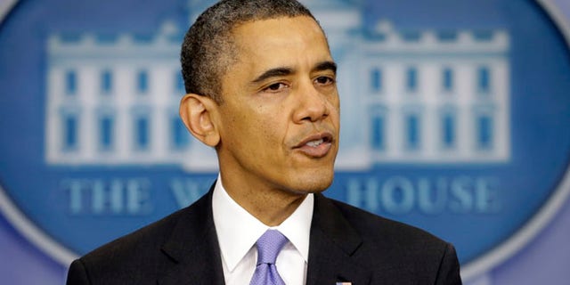Dec. 20, 2013: President Obama speaks during an end-of-year news conference at the White House.