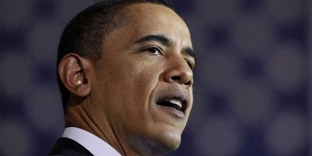 President Obama speaks about energy security March 31 at Andrews Air Force Base in Maryland. (AP Photo)