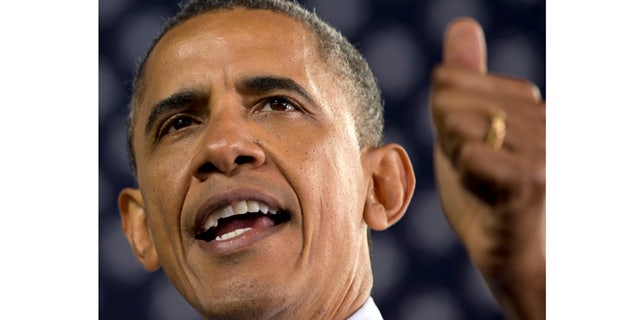 FILE - In this Sept. 22, 2012 file photo, President Barack Obama speaks in Milwaukee. Never have American voters re-elected a president whose work they disapprove of as much as Barack Obama. Not that Mitt Romney can take much comfort _ they've never elected a challenger with such high disapproval ratings, either. (AP Photo/Carolyn Kaster, File)