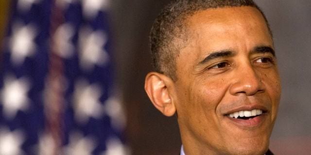 May, 1, 2013: President Barack Obama announces his nominees for the Federal Housing Finance Authority (FHFA) Diector Rep. Mel Watt, D-NC., and Federal Housing Finance Authority (FHFA), Tom Wheeler in the State Dining of the White House is Washington.