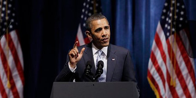 President Obama speaks at the Austin City Limits Live at the Moody Theater May 10 in Austin, Texas.