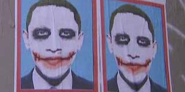 Felony Vandalism Charges Possible In Obama Joker Poster Case Fox News 