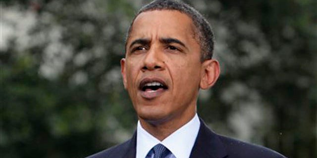 In this July 15 photo, President Obama speaks to reporters outside the White House in Washington. (AP Photo)