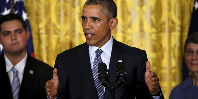 Aug 3, 2015: President Obama delivers remarks on the Clean Power Plan at the White House. (Reuters)