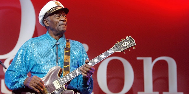 Chuck Berry, shown performing in 2007, died on March 18, 2017. He was 90 years old.