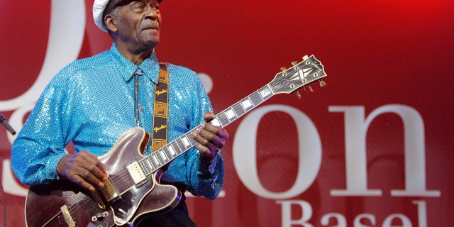 Chuck Berry, shown performing in 2007, died on March 18, 2017. He was 90 years old.