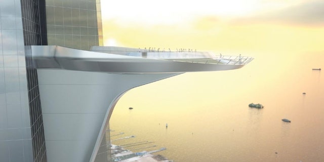 The Kingdom Tower will have the world's tallest observatory, which was first envisioned as a heliport.