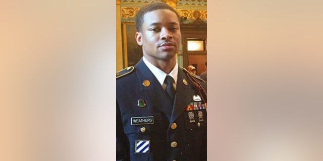 Officer Darren Weathers died on Feb. 13 at the age of 25.