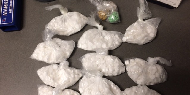 Drugs seized by Montgomery County (Ohio) Sheriff's officers