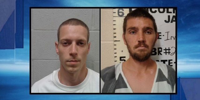 Pottawatomie County Sheriffs confirmed they have 2 Oklahoma jail escapees in custody, Trey Glenn Goodnight, 27 (right) and Jeremy Tyson Irvin, 31 (left).