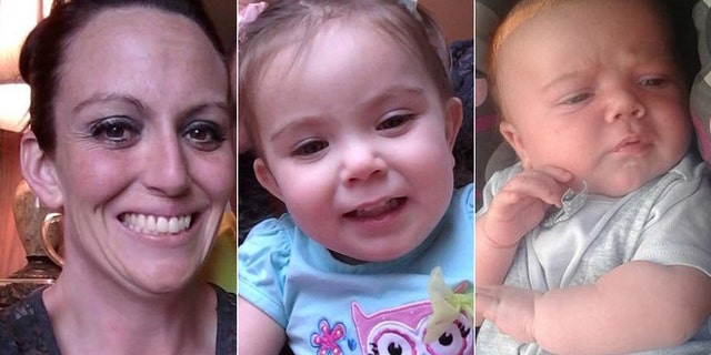 Adelyn Keener, center, and Maxwell Keener were believed to be with their mother, Sarah Jane Lewis.
