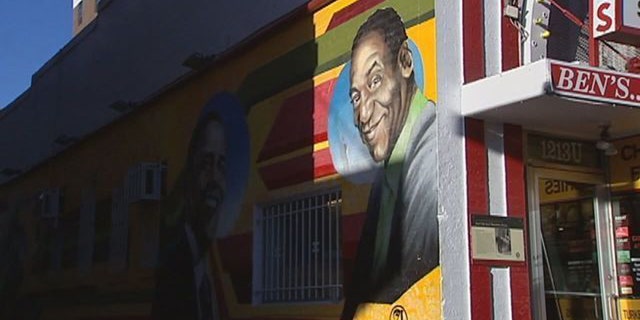 The old mural outside Ben's Chili in Washington, D.C.