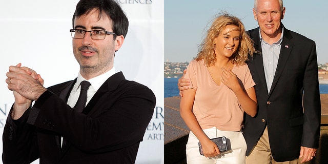 John Oliver released a spoof of Charlotte Pence's children's book that quickly rose to number one.