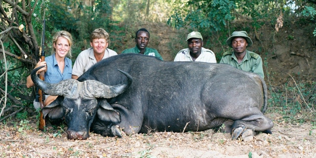 The mother of four told the U.K.-based show “This Morning” she’s killed about 100 species of animals in six different continents.