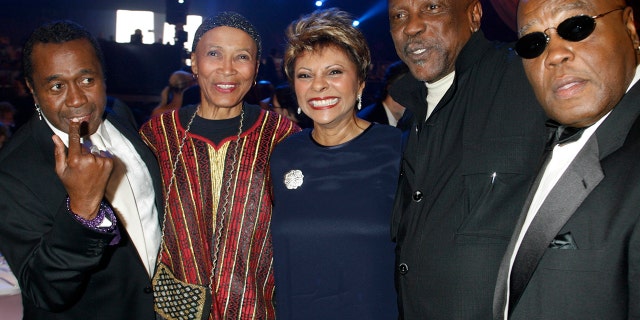 Actress <a href="http://www.foxnews.com/entertainment/2018/01/25/roots-actress-olivia-cole-dead-at-75.html" target="_blank">Olivia Cole</a> (second from left), best known for her performances in “Roots” and “The Women of Brewster Place,” died on Jan. 19. She was 75.
