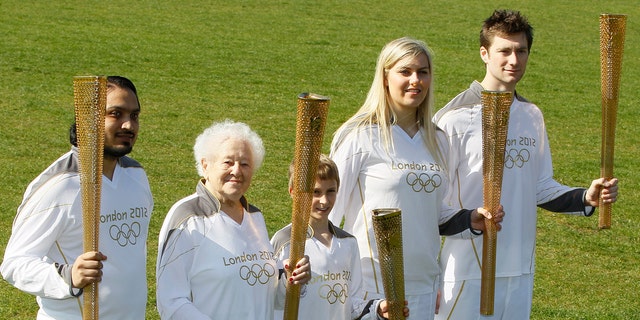 london olympic torch