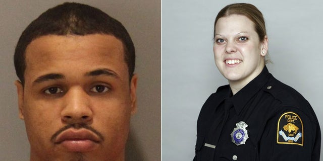 Wheeler, (l.), was killed in the shootout that left new mom and Omaha police officer Kerrie Orozco dead.