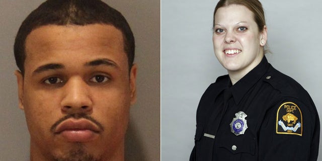 Wheeler, (l.), was killed in the shootout that left new mom and Omaha police officer Kerrie Orozco dead.
